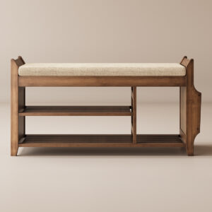 Octavia Wood Shoe Bench