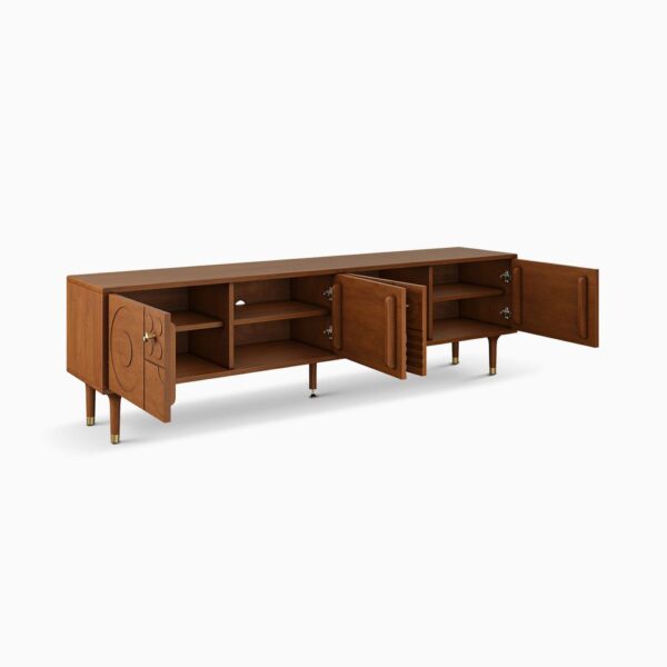 Ludovic Wood TV Stand, 78" - Image 6