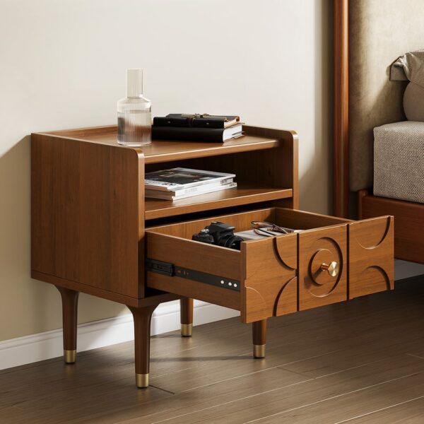 Ludovic Wood Nightstand - Hình ảnh 2