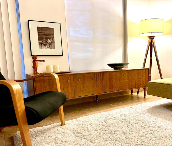 Ludovic Wood TV Stand, 78" - Image 10