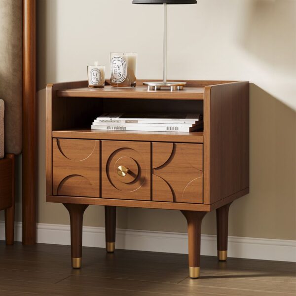 Ludovic Wood Nightstand - Hình ảnh 6
