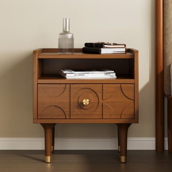 Ludovic Wood Nightstand - Hình ảnh 5