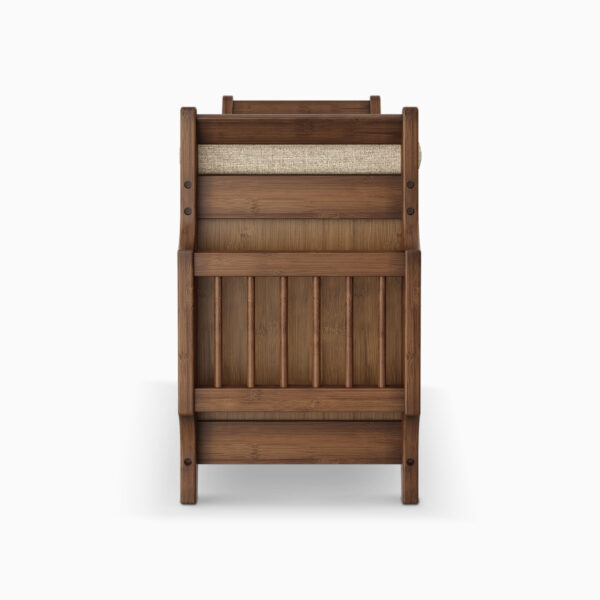 Octavia Wood Shoe Bench - Hình ảnh 12