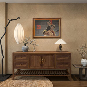 CABINET WALNUT 03